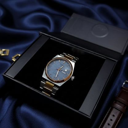 Tissot PRX 1853 Day & Date Steel Chain Watch – Swiss Design