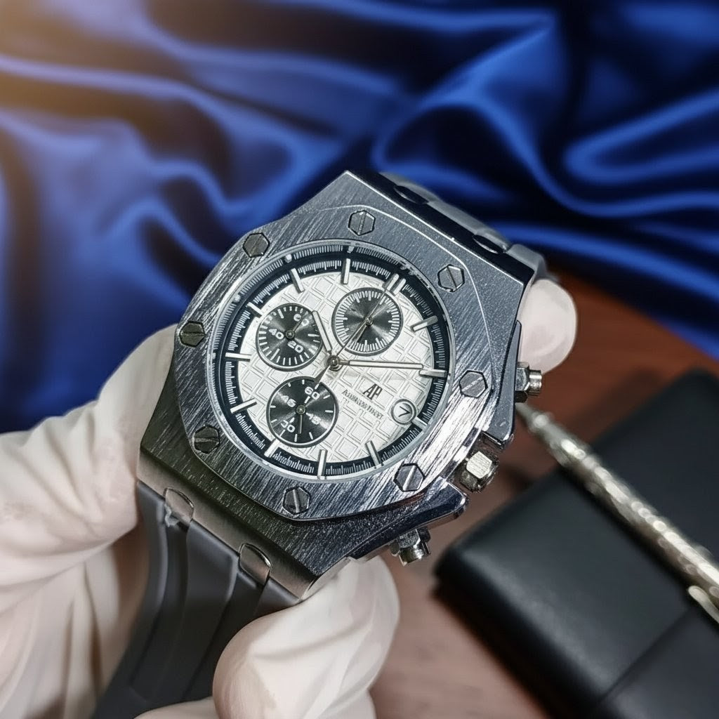 Audemars Piguet Royal Oak – White Dial Chronograph
